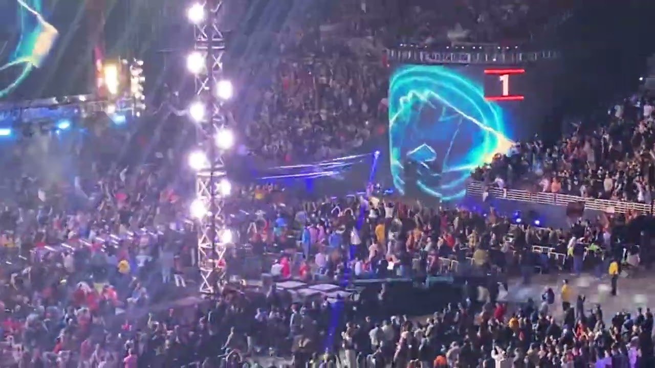 AJ Styles Makes His Phenomenal Entrance at Royal Rumble 2022 Crowd Reaction Vlog