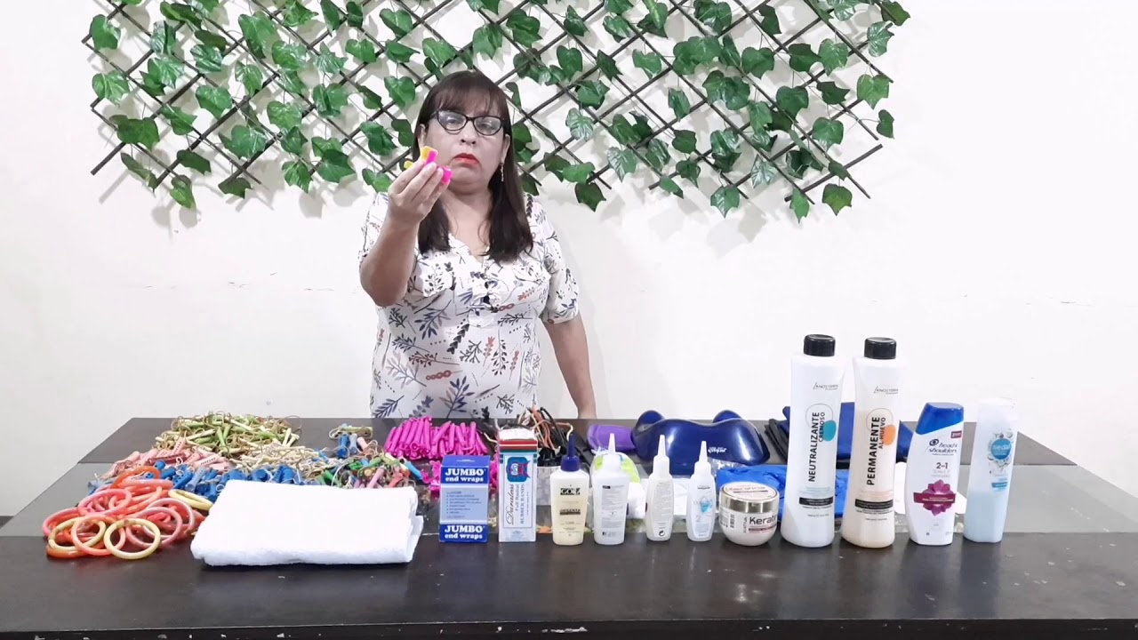 Equipos y materiales de ondulación permanente