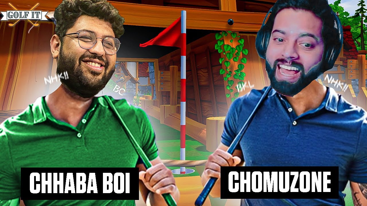 Mocking each other in Golf IT @RakaZoneGaming