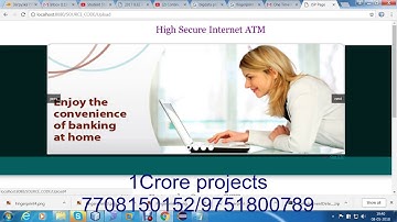 Secure Online Banking Project With OTP in Java ( UPDATED ) - 1Crore Projects