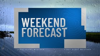 FIRST ALERT: Weekend showers, arctic blast and winter weather potential next week