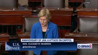 Senator Warren's Floor Speech on January 6th Insurrection and the Need to Defend Our Democracy Profile