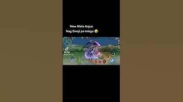 New Meta Argus, Nag Emoji pa talaga 🤣 #mobilelegends #shorts #foryou #fyp #fypシ