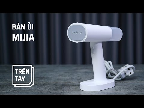 Trên tay bàn ủi hơi nước Xiaomi Mijia