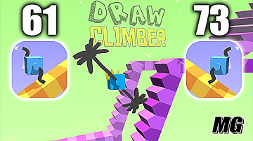 Draw Climber Part 4 - Level 61-73 - Gameplay Walkthrough