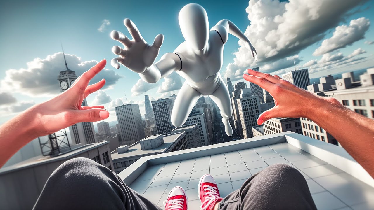Parkour Escape From Evil Mannequin