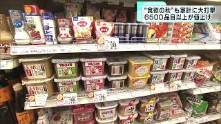 値上げラッシュで家計に大打撃　6500品目以上が値上げ、駆け込み需要が増加