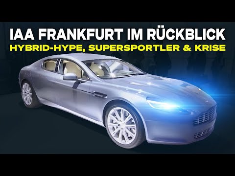 Zurück in 2009: IAA Frankfurt im Rückblick – Hybrid-Hype, Supersportler & Krise | Motorvision | HD