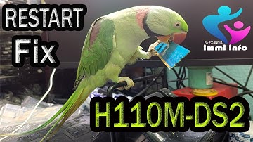 GA H110M DS2 RESTART PROBLEM FIX | H110MDS2 RESTART PROBLEM