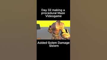 Day 32 making a procedural Maze Videogame.Play It on Itch.io: KurjusGames/TheMaze #gamedev #shorts