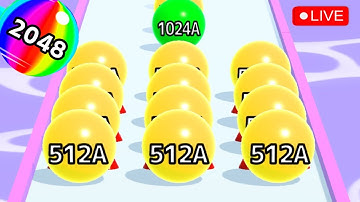 🔴 💥Ball Run 2048 Merge Number Live Gameplay Part 2