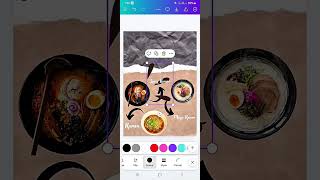 Delicious Ramen Menu Design 😋 | Canva Poster Idea 💡