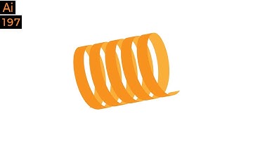 How to create a 3D Spiral in Adobe Illustrator