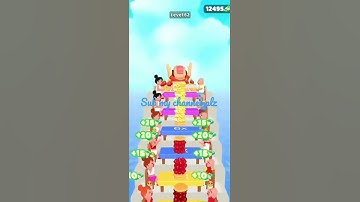 Pancake run ! Satisfying video All level gameplay,  Android ios