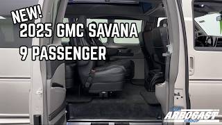 New 2025 GMC Conversion Van Explorer Limited SE 9-Passenger C19228 | Dave Arbogast Conversion Vans