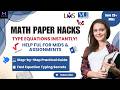 How to Solve Math Equations in MS Word & MathType 🚀 Assignment & Exam Tricks