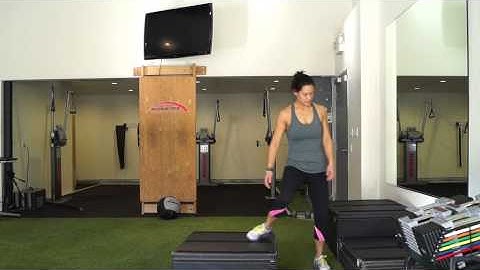 Lateral Box Drop to Side to Front Rotational Box Jump