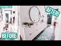 SMALL ENTRYWAY MAKEOVER with IKEA hack for TONS of hallway storage!