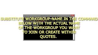 How to Change Workgroup in Windows 7 and Windows 8