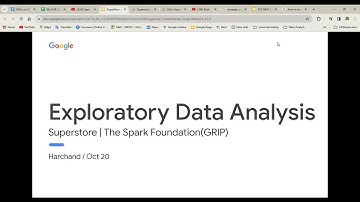 SuperStore Exploratory data Analysis: The Spark Foundation (GRIP) Task-3