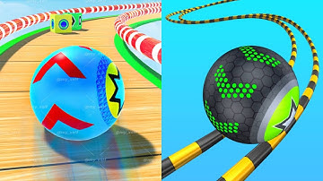 Sky Rolling Ball | Going Balls - All Level Gameplay Android,iOS - NEW APK GIGA UPDATE