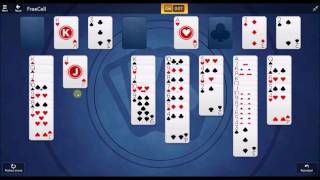 Microsoft Solitaire Collection - FreeCell August 4 2016