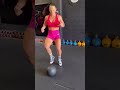 Full Body Slam Ball Workout #shorts