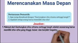 Apa yang Dimaksud dengan Gantungkan Cita-citamu Setinggi Langit