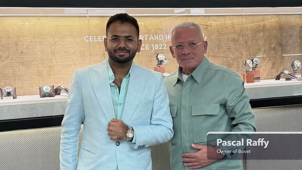 Exclusive Interview with Mr. Pascal Raffy Owner of Bovet 1822