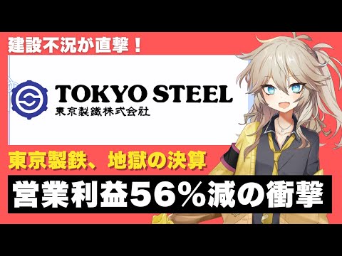 【投資家必見】東京製鐵、利益56%減でも配当維持のワケ【株式】