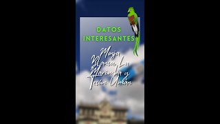 Datos interesantes de los símbolos patrios de Guatemala