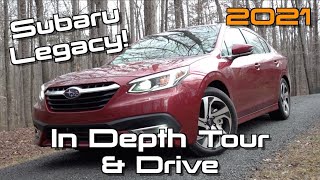 2021 Subaru Legacy Limited XT: Start Up, Test Drive & In Depth Review