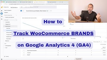 How to track WooCommerce BRANDS on Google Analytics 4 (GA4)