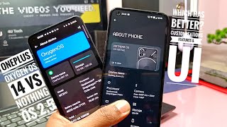 oxygen os vs nothing os | oneplus oxygen os 14  or nothing os 2.5 which is better!