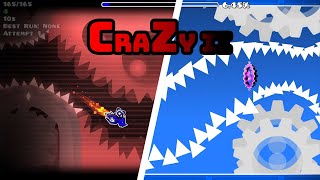 CraZy II Original vs Layout | Geometry Dash Comparison