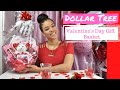 Dollar Tree Valentine's Day Gift Basket | Valentine's Day Gift Basket Ideas