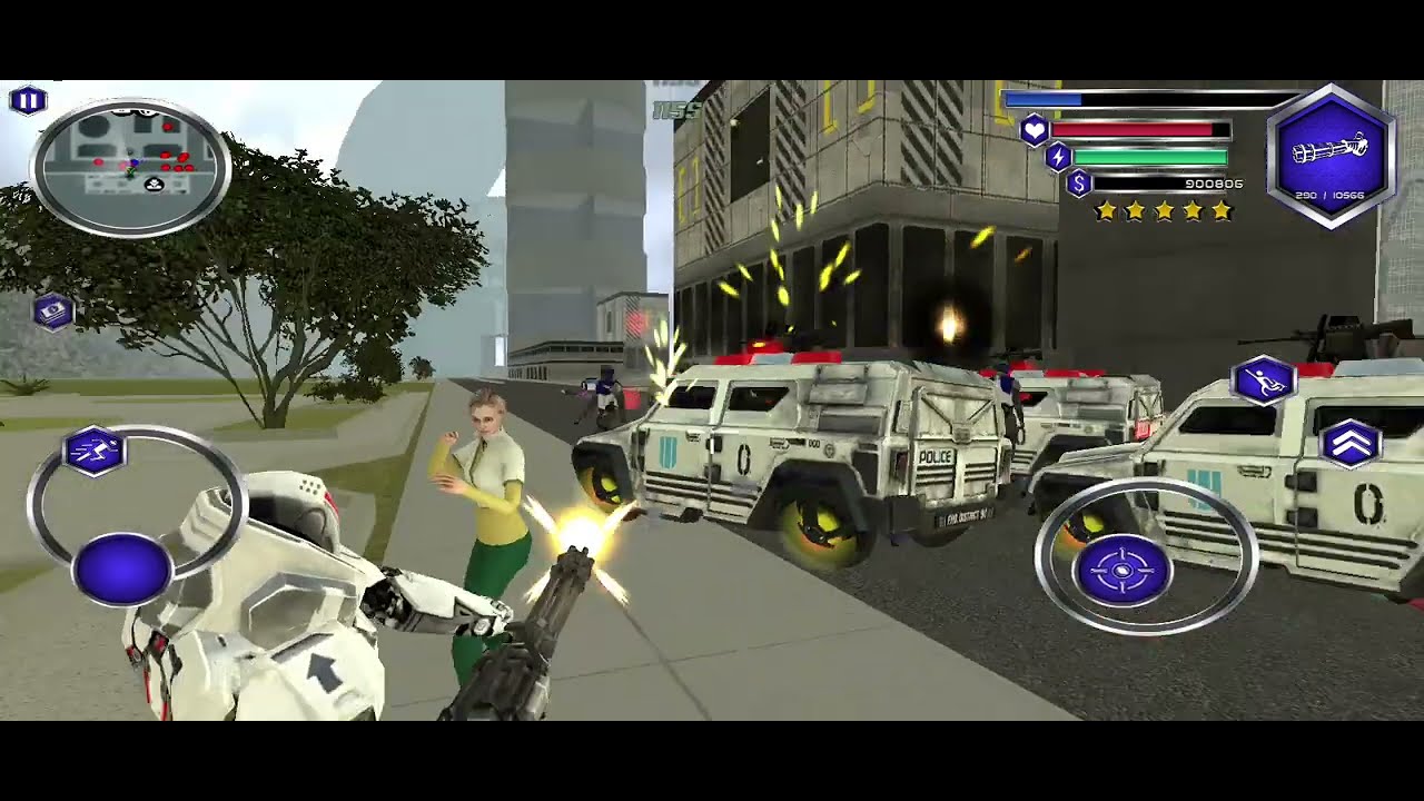 Fly Robot Swat #1 Professor | by Naxeex Publishing | Android Gameplay FHD