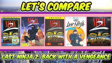Last Ninja 2 - Comparing The ZX Spectrum, C64, Amstrad, NES And Amiga Versions
