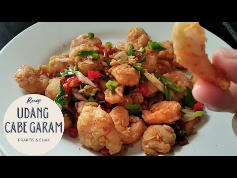 Resep Udang Goreng Tepung Cabe Garam