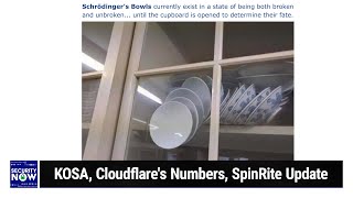 Active Listening - KOSA, Cloudflare's Numbers, SpinRite Update