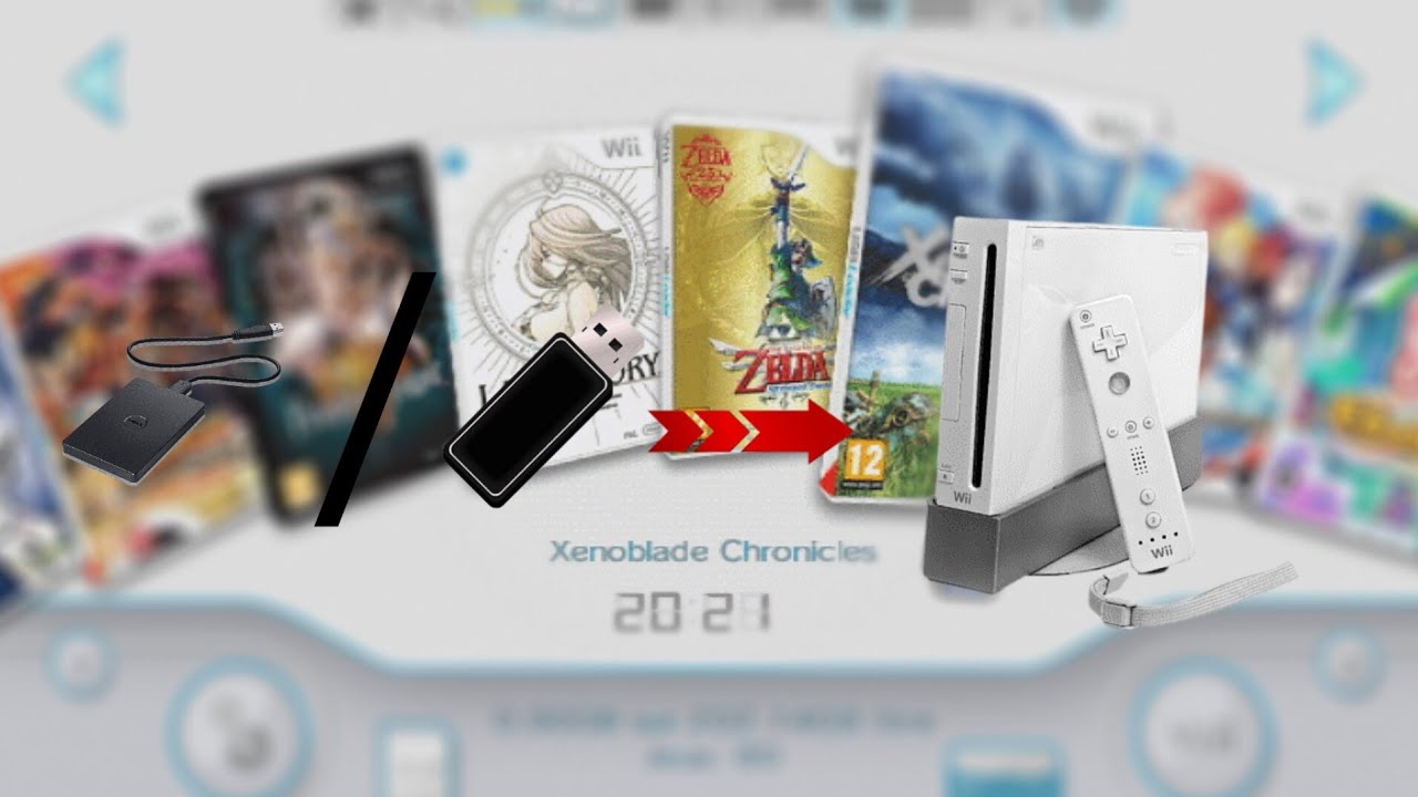 Tuto (FR) mettre des jeux sur une clé USB en wbfs pour joue sur Wii