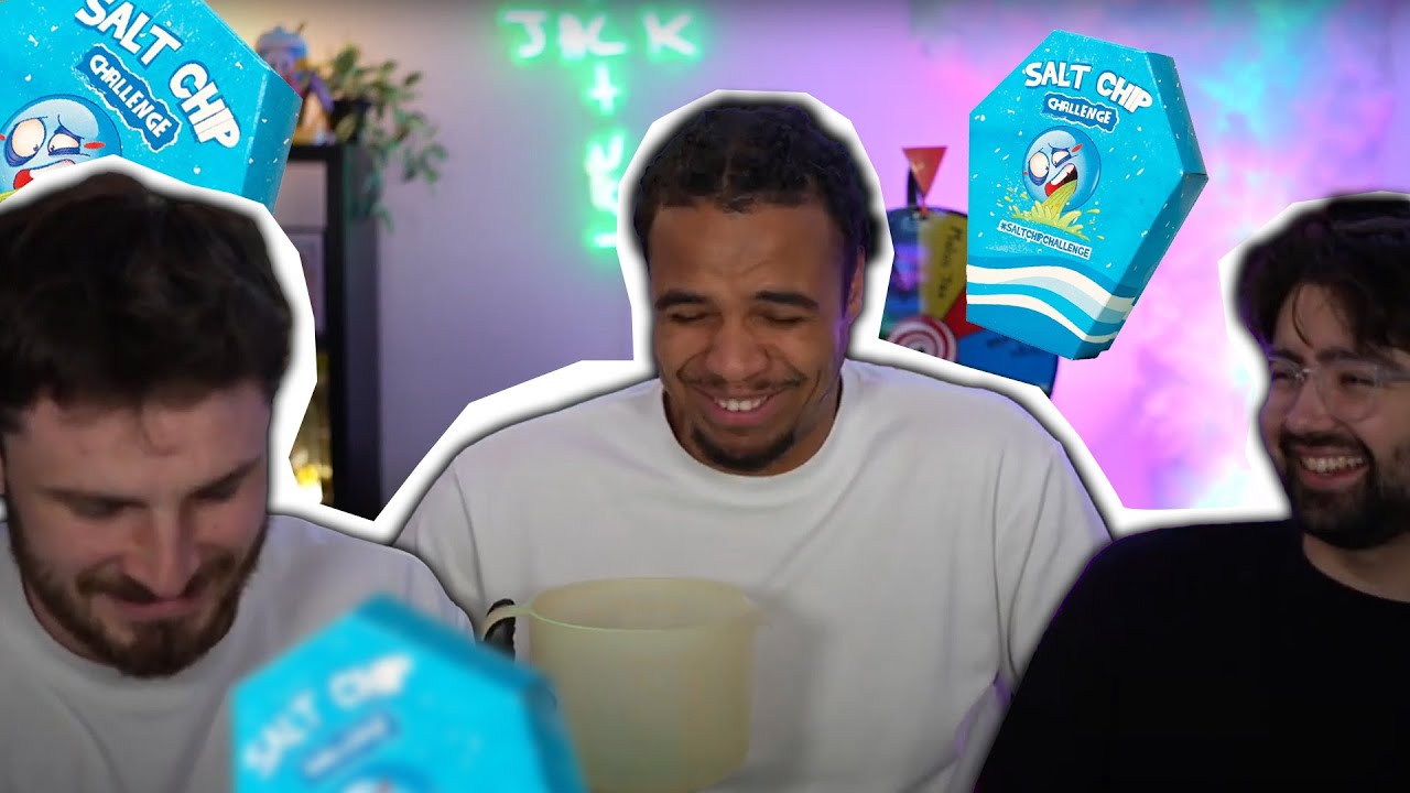 TU PERDS TU MANGES LA CHIPS LA PLUS SALÉE DU MONDE (Avec Zafeel et Posuu sur des jeux de Wii mdrr)