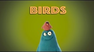 BIRDS - STOP FRAME ANIMATION #animation #waaber