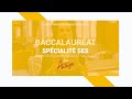 Spcialit ses sciences conomiques et sociales au baccalaurat