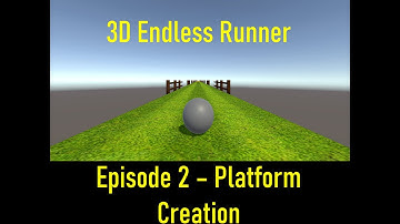 3D Endless Runner Devlog journey. Part 2 - Platform Creation