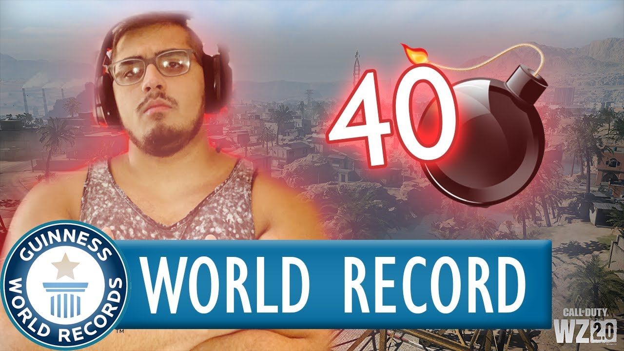 Warzone 2 April fools event WORLD RECORD 40 kills YouTube