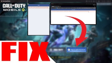 How to FIX Call of duty Mobile Facebook Login problem