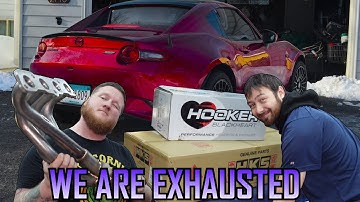 Did we make the Miata too loud? (Headers and HKS install)