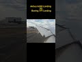 Airbus A330 VS Boeing 777 Landing Which Landing is better? #boeing #airbus #aviation #plane