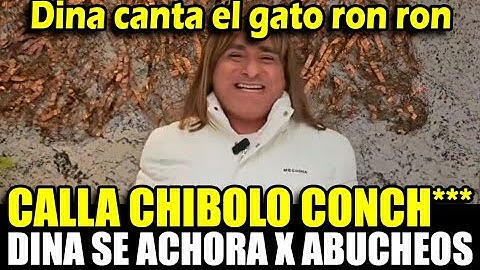 Dina Balearte canta el gato Ron Ron, los niños la abuchean y ella los manda a la conch***